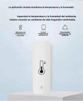 Sensor De Temperatura Y Humedad Zigbee WiFi Tuya Monitoreo Remoto Por App Para Hogar Inteligente Compatible Con Alexa Google Assistant - details 2