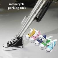 Cubierta Creativa Para Pie De Bicicleta Mini Zapatilla Soporte De Pies Para Motocicleta Cubierta De Tripode Para Lateral De Motocicleta Decorativa Pie De Moto 7.5cm Partes De Moto - details 0