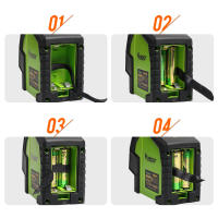 Nivel Láser Huepar 8300G Con Bracket Autonivelado En 3D Y Rayo Verde Herramienta De Medición Precisa De 40m IP54 - details 4