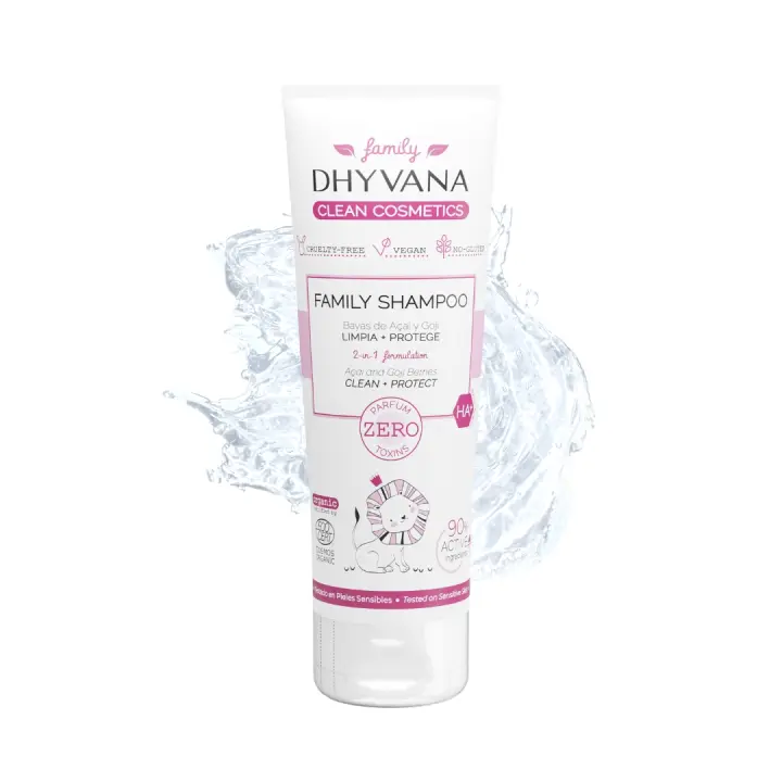 Champú Zero 100% Natural Sin Químicos | Uso diario | DHYVANA - 1