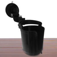 Soporte De Bebida Ajustable Para Coche Soporte De Taza De Ventosa Para Bebida Y Teléfono Móvil Parte De Automóvil ABS Negro/Blanco - details 3
