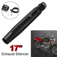 Escape De Moto Retro Vintage Clásico Electroplata Para Cafe Racer Bobber Chopper Custom Material De Acero Inoxidable Universal - details 5