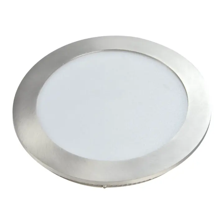LÚZETE - Ojo de Buey Miniled Atlanta Níquel 6W 4000K - Acabado en Níquel - Luz Natural - Ideal para Uso Particular o Negocios - 1