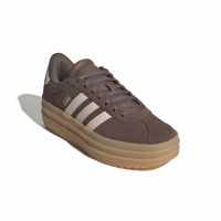 Zapatillas Adidas VL Court Bold J Color Marrón Earth - Zapatillas Adidas Mujer Suela Gorda - Sneakers Mujer Adidas - Zapatillas Planas Mujer -  Bambas Adidas Suela Alta - Adidas Plataforma - details 3