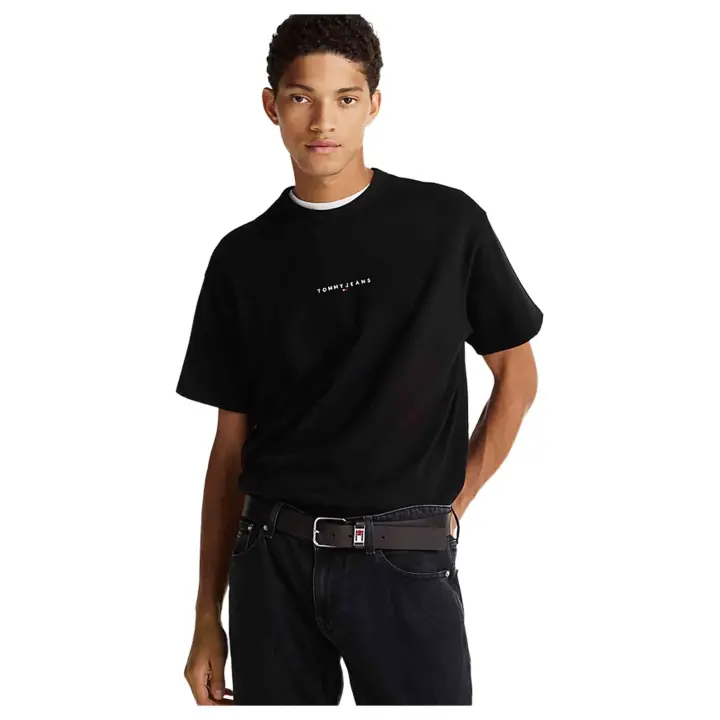 Camiseta de Manga Corta Tommy Hilfiger  para hombre en color negro - 1