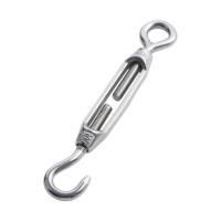 Gancho Y Ojo De Acero Inoxidable 304 M4 Para Amarre De Cuerda De Acero Inoxidable Accesorios De Tensión Para Remeras - details 12