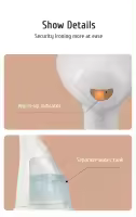 Vaporizador de ropa de mano, plancha de vapor de tela para el hogar, Mini plancha de vapor portátil para viajes - details 14