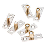 2 Pcs Locador De Puerta De Metal Y Madera Con Cabeza De Cobre Tono 8/10/12mm Diámetro 49*15mm Herramienta Para Puertas Deslizantes Y De Madera - details 2