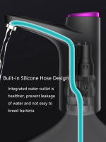 Nueva Bomba De Agua Eléctrica USB Recargable Automática Dispensador De Agua Portátil Para El Hogar Con Capacidad De 600ml - details 12