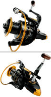 Carrete De Pesca Spinning GHOTDA Serie 1000-7000 Material De Aluminio Ratio De Mezcla 5.2:1 Herramientas De Pesca Para Oceano Playa Río Estanque Ambidextro - details 8