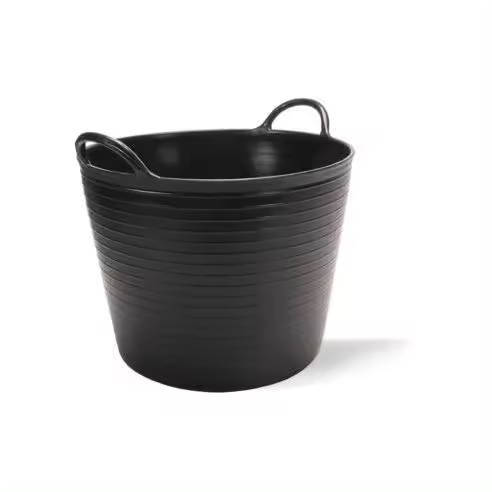 RUBI Capazo Plástico Negro RUBI Nº 1 25L, Polietileno Alta Densidad - 79640 Capazo de plástico Accesorios y Recambios Productos Limpieza Cubos Basura - 1