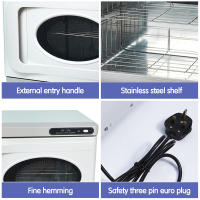 Esterilizador Toallas 23L 200W - UV/Ozono y Calefacción para Hoteles, Salones, Spas (Cabina Profesional de Desinfección) - details 2