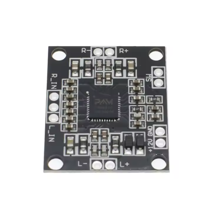 Amplificador Estéreo Mini 12V PAM8610 Hi-Fi 2X10W Dual Channel Clase D Venta Caliente Placa De Integración Para Computadora - 1