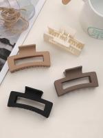 Juego De 4 Pinzas Para El Cabello De Mujer Y Niñas Nonslip En Color Café Negro Accesorios De Moda Para El Cabello Decorativos Regalo - details 2