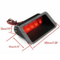 Luces De Freno LED Automotriz 5 LED DC 12V Luz Roja De Parada Trasera Advertencia Colocación Durable Accesorios Útiles - details 17