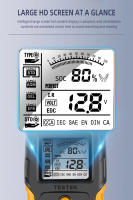 EAFC Universal Prueba De Batería Para Coche 12V 24V Con Pantalla LCD Scanner Diagnóstico De Carga Y Arranque Analizador De Batería - details 8