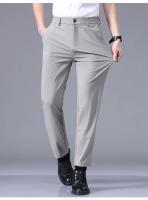 Pantalones Casuales Para Hombre Ultrafinos Y Elásticos Alta Elasticidad Transpirables Suaves Estilo De Negocios Verano Slim Fit Cierre De Cremallera - details 23