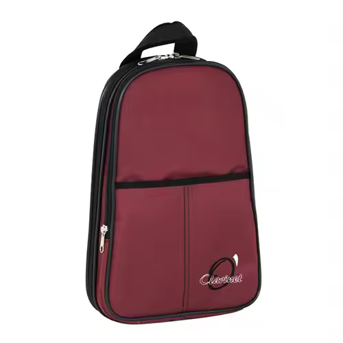 estuche mochila clarinete sib ref.187 (34x21x9 cm.) rojo - 1
