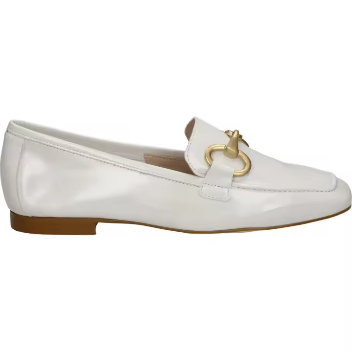 MOCASINES MARIA JAEN 6013 PARA MUJER EN COLOR BLANCO - ZAPATO PLANO SIN CIERRE - DE PIEL - CÓMODOS Y VERSÁTILES - 1