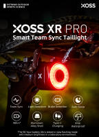 XOSS XR pro Team Sync Luz Trasera De Bicicleta LED Recargable Impermeable Con Sensor De Freno Automático Luz De Cola Para Ciclismo - details 1