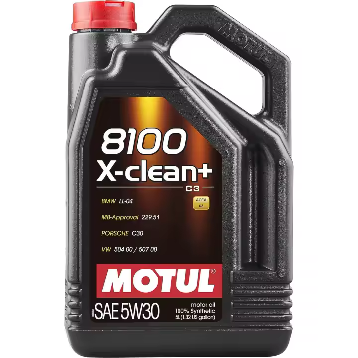 MOTUL Aceite 8100 X-Clean plus, 5W30-5 L… - 1