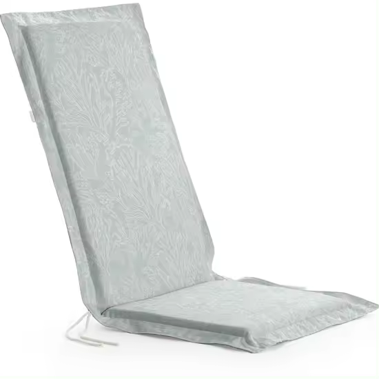 BL BELUM - Cojín  Silla de Jardín - Medidas Producto: Asiento sin volante: Grosor: 4 cm / Ancho: 41 cm / Largo: 37 m Respaldo sin volante: Grosor: 4 cm / Ancho: 53 cm / Largo: 64 cm - Modelo: Estarit Mint - 1