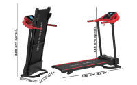 Deluxe 13 - Cinta de Correr Plegable con Motor Eléctrico 1500W - Ideal para Andar Correr Trotar - Aguanta 150 kgs - Velocidad 1-14km - details 6