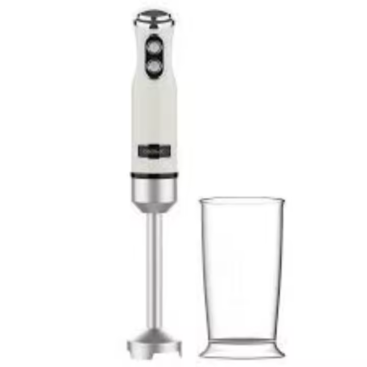 Cecotec 3942 Power RetroBlue 1200MAX Cream&Crush Batidora de mano retro con 1200W - 1