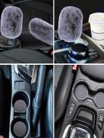 Juego De Fundas Para Asiento De Coche Universal 17 Piezas Con Diseño Rayado Adecuado Para Mujeres Incluye Fundas Para Asientos Delanteros Y Cubierta De Volante Suave Multicolor - details 11