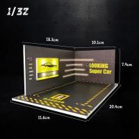 Modelo De Edificio De Estacionamiento Subterráneo PVC 1:32 1:24 Con Luces Escena De Decoración Para Coleccionistas De Automóviles - details 5