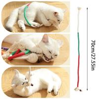 Juguetes Interactivos Para Gatos Mordedor De Algodón Con Hierba De Plata Telescopio Para Gatos Juguetes Para Masticar Accesorios Para Mascotas - details 1