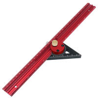 Regla De Scribe Precision Carpentry Aluminio T-Type Dibujo Layout Marca Gauge Para Carpintería Y Trabajo Con Madera 300/400mm - details 13