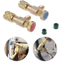 Adapter-r22 y R410 de la conexión del aire acondicionado R410a R22 del acoplador rápido de enfriamiento de la válvula de seguridad del líquido refrigerador - details 0