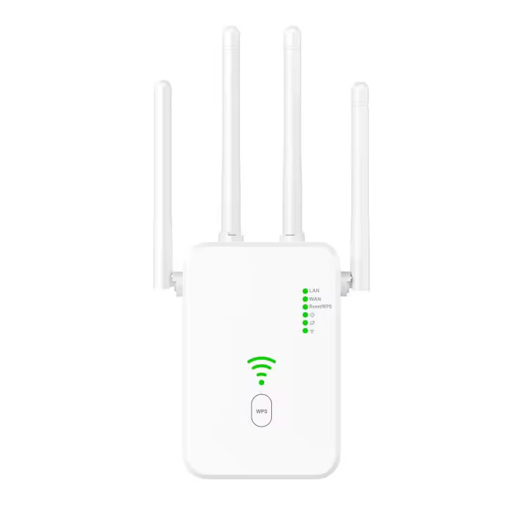 Repetidor WiFi de 1200Mbps, extensor de rango, amplificador de señal Wifi 2G, 3G, 4G, 5G, amplificador inalámbrico de largo alcance - 1