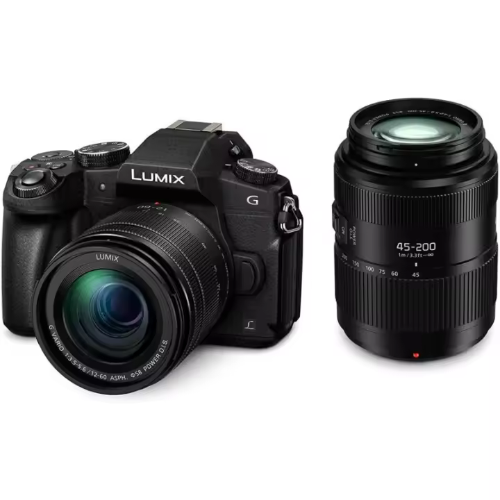 PANASONIC LUMIX DMC-G80WEC +12-60MM + 45-200MM - 1
