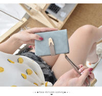 Monedero Mujer Corto Otoño Invierno Nueva Retro EU Y AM Nueva Monedero De Cuero PU Mate Moda Sencilla Conveniente - details 16