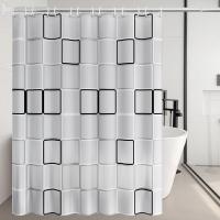 Cortina de Ducha Antimoho, 180X200cm Cortinas de Baño de Tela with 12 Ganchos, Impermeable, Lavable Cortina Baño, Antibacterian Secado, para Baño, Baño - details 7