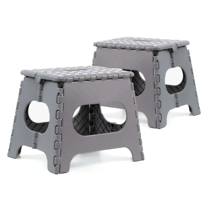 The Secret Home Taburetes Plegables Multiusos - Pack de 2 - 1