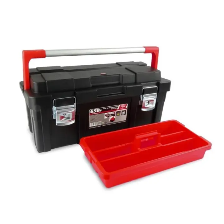 Caja herram.c/estuche tayg 65x30x29,5cm 650x300x295mm - 1