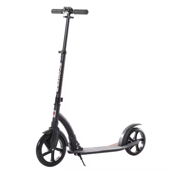 Patinete Infantil Kickscooter Ajustable con amortiguación Altura regulable a partir de 14 años Aluminio 92,5x37,5x87-101,5 cm - 1