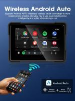 Pantalla Portátil Srnubi Para Motocicleta 5 Pulgadas Con Wireless Carplay Y Android Auto IPX7 Impermeable Dual Lens Bluetooth GPS Monitor - details 4