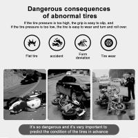 Sensor De Presión De Neumáticos Para Motocicleta TPMS Inalámbrico Detector De Sistema De Monitoreo De Presión De Neumáticos 2 Ruedas Externa ABS+PC Para Motocicleta - details 1