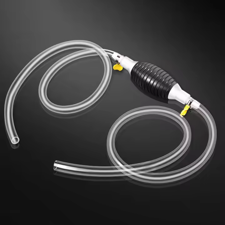 Bomba De Combustible Para Coche Y Motocicleta Tubo De Succión Manual Diversion Universal Para Transferencia De Líquidos - 1
