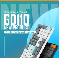 Teclado Mecánico Darkflash GD110 De 110 Teclas Con Cable USB Y Bluetooth Rojo Para Gaming Y Oficina Compatible Con PC Y Laptop - details 0