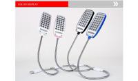 Lámpara De Lectura MeeToo Con 28 LEDs Luz De Libro LED USB Ultra Brillante Flexible 4 Colores Para Portátil Notebook PC Computer - details 5