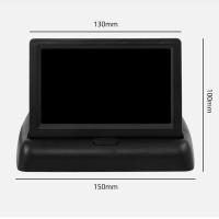Pantalla De Monitor Para Coche Plegable TFT LCD Color 4.3 Pulgadas Espejo HD Para Cámara Trasera De Retrovisores - details 3