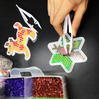 Juego De Puzle 3D Cartoon Hama Beads Set De 9000 Piezas Tamaño 5mm DIY Toy Para Niños Y Adultos Interés Por La Ciencia - details 12