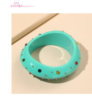 Pulsera De Cuff Retro Clásica Para Mujer Joyería De Moda Con Cristales Y Geometría Irregular Pulsera De Charms Para Damas Tendencia Nueva - details 9