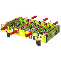 COLORBABY - Mesa futbolín infantil, 2 jugadores, con marcadores manuales, fabricada de madera resistente, juegos de mesa, futbolines para niños, recomendado a partir de 6 años - details 2