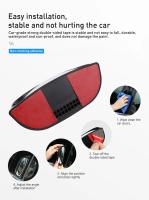 Espejo Retrovisor Universal Para Coche Amplio Visión Segunda Fila De Asientos Espejo Retrovisor Para Blinds Spot Accesorios De Coche Material ABS+Glass - details 5